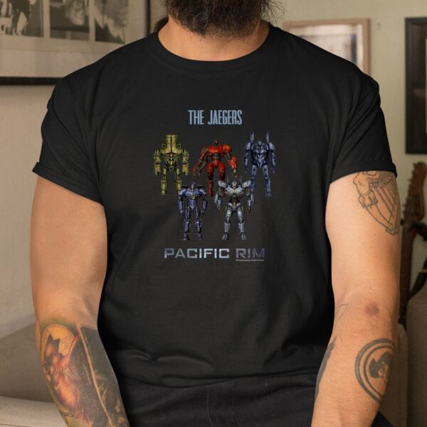 Pacific Rim Jaeger Robots Officially Licensed Shirt
