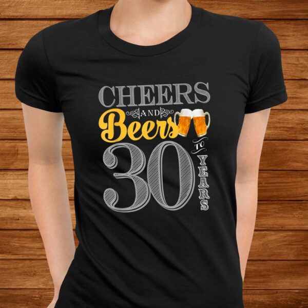 Cheers And Beers To0 Years Shirt0th B Day Party Shirt