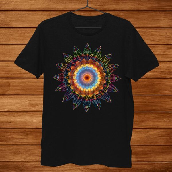 Mandala Sacred Geometry Prana Art Yoga Mantra Om Good Vibes Men