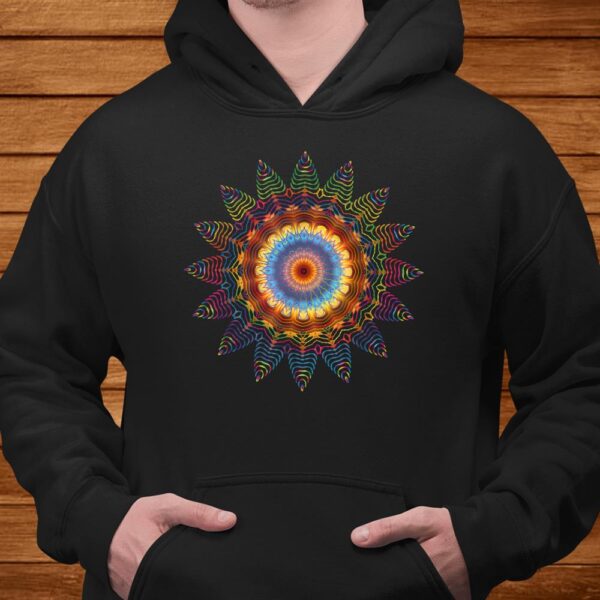 Mandala Sacred Geometry Prana Art Yoga Mantra Om Good Vibes Men