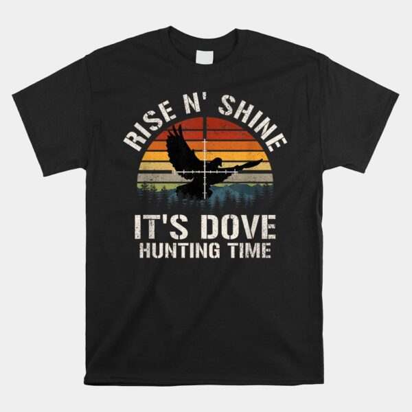 Vintage Sunset Dove Hunting Season Shirt