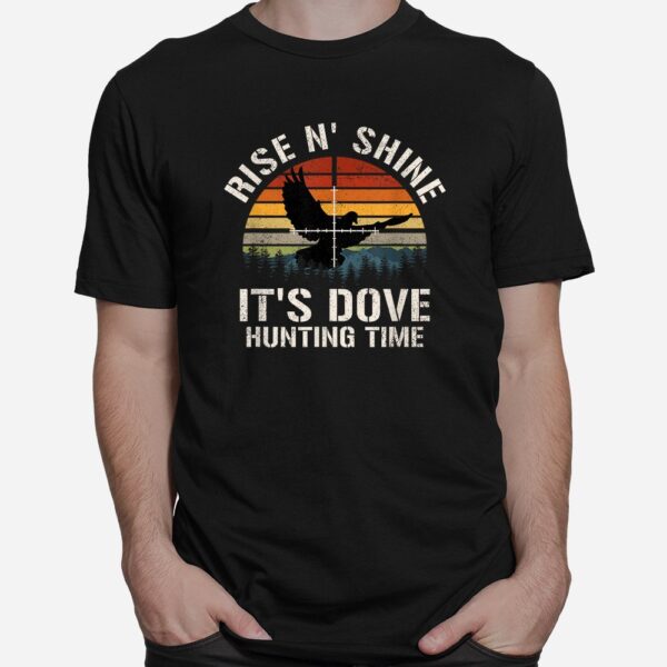 Vintage Sunset Dove Hunting Season Shirt