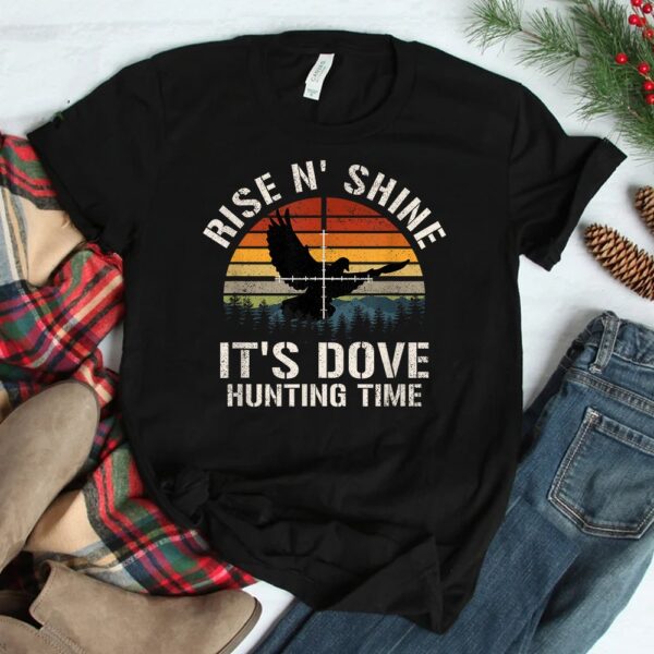 Vintage Sunset Dove Hunting Season Shirt