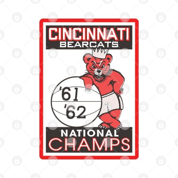 Cincinnati Bearcats National Champs 62 62