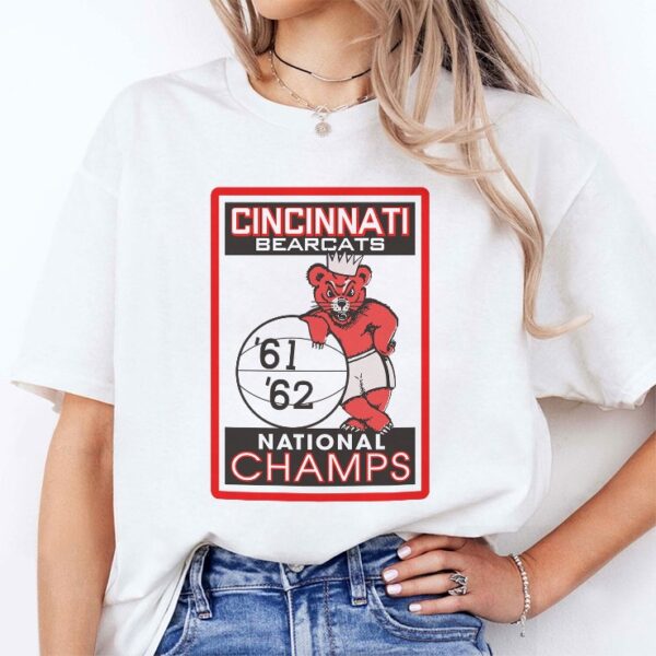 Cincinnati Bearcats National Champs 62 62 Tee