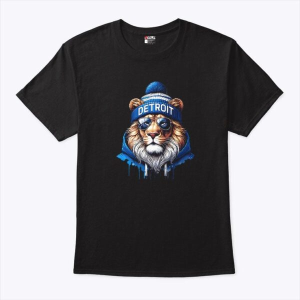 Cool Lions Detroit Football T Shirt