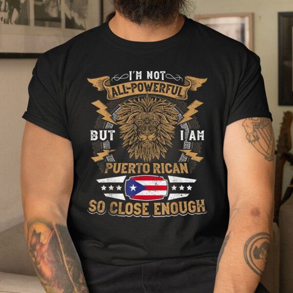 Puerto Rico Flag Souvenirs For Puerto Ricans Shirt