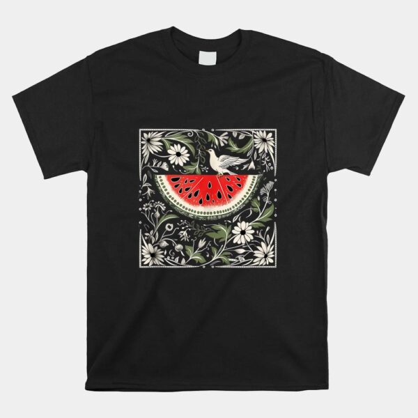 Free Palestine Fruits Watermelon Shirt