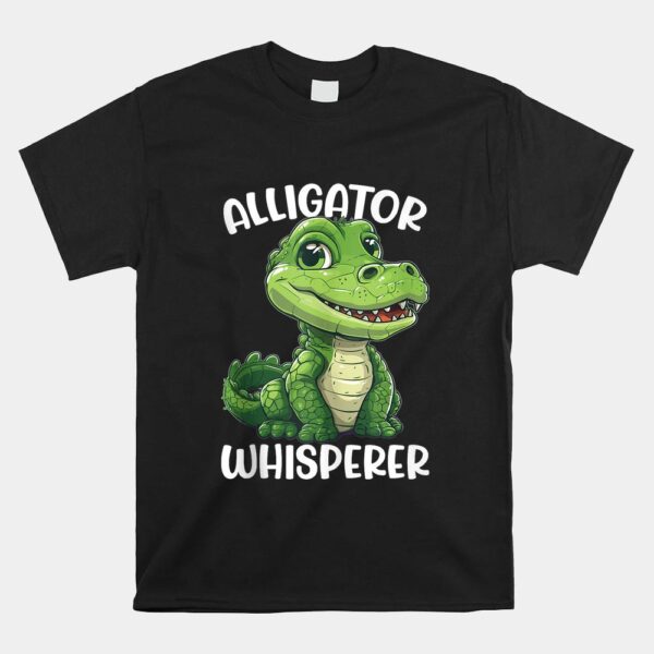 Alligator Whisperer Gator Crocodile Zoo Shirt