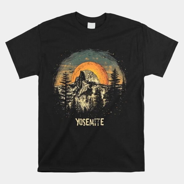 Yosemite - US National Park Vintage Men Women Kids Retro Shirt