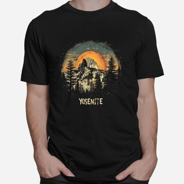 Yosemite - US National Park Vintage Men Women Kids Retro Shirt