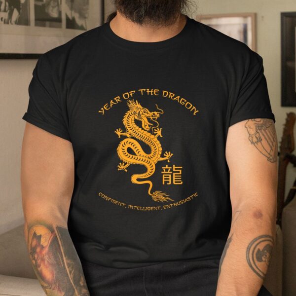 Year Of The Dragon Traits Chinese Zodiac Chinese New Year Shirt