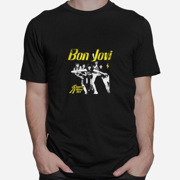 Bon Jovi Slippery When Wet Shirt