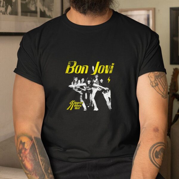 Bon Jovi Slippery When Wet Shirt