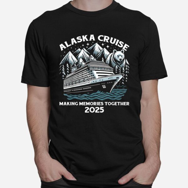 Matching Family Friends And Group Alaska Cruise 2025 Shirt