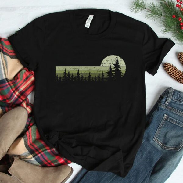 Trees Wildlife Nature Vintage Forest Shirt