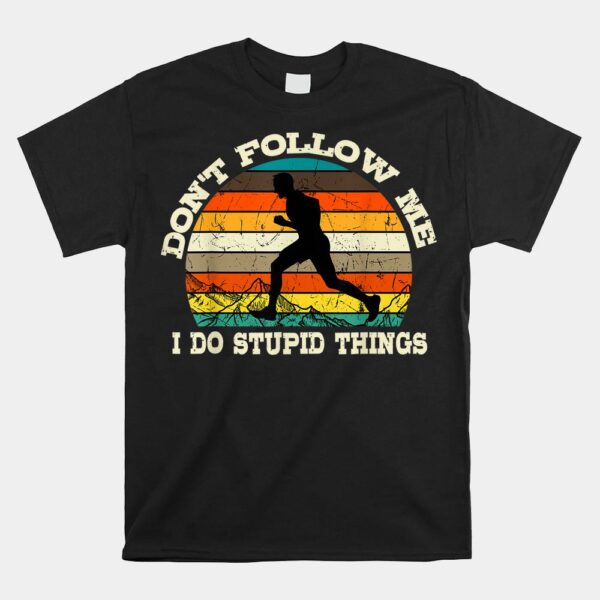 Trail Running Retro Vintage Ultra Runner Mountain Sport Shirt