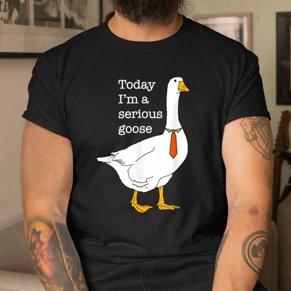 Today I'm A Serious Goose Silly Goose Shirt