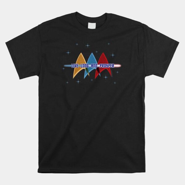 The Original Series Live Long And Prosper Deltas Shirt