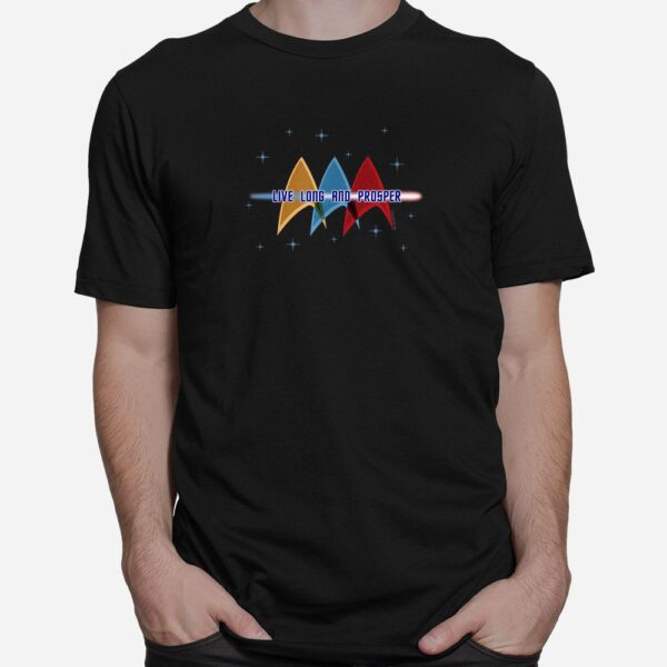 The Original Series Live Long And Prosper Deltas Shirt