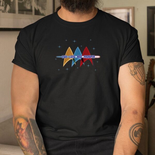 The Original Series Live Long And Prosper Deltas Shirt