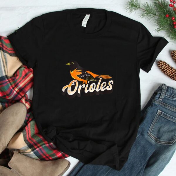 Oriole Fan Supporter Bird Shirt
