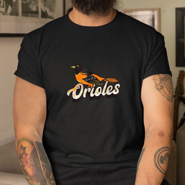 Oriole Fan Supporter Bird Shirt