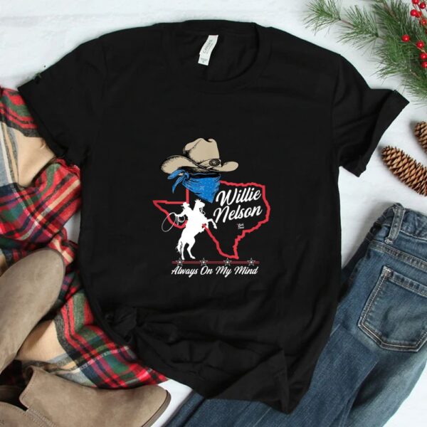 Official Willie Nelson Always On My Mind White Shirt