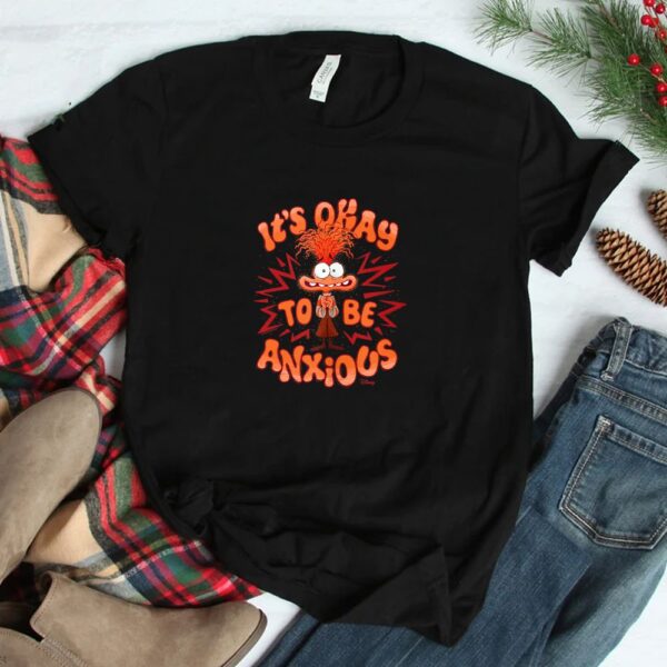 Inside Out 2 - Anxiety Character It's Okay To Be Anxious Shirt