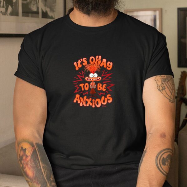 Inside Out 2 - Anxiety Character It's Okay To Be Anxious Shirt