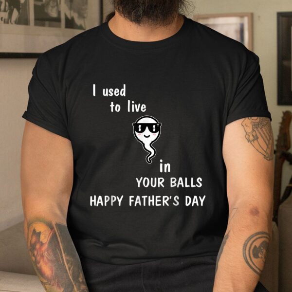 I Used To Live In Your Balls Shirt