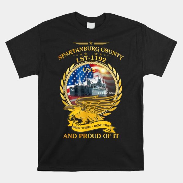 USS Spartanburg County LST-1192 Shirt