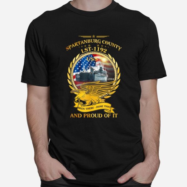 USS Spartanburg County LST-1192 Shirt