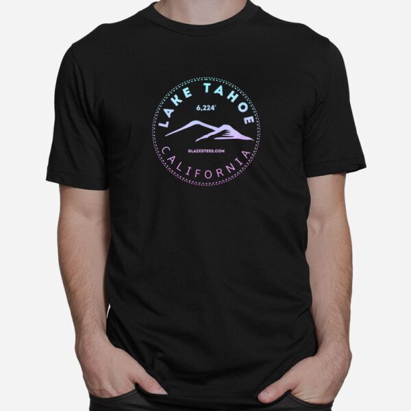 Lake Tahoe California Retro Mountain Shirt