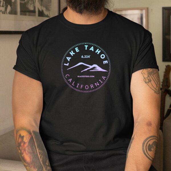 Lake Tahoe California Retro Mountain Shirt