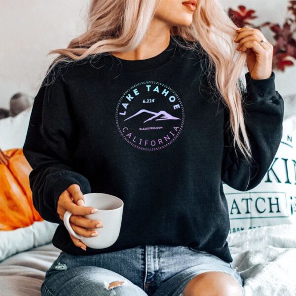Lake Tahoe California Retro Mountain Shirt