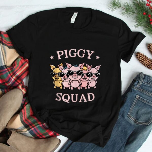Piggy Squad Cute Pig Farmer Funny Pigg Farm Shirt
