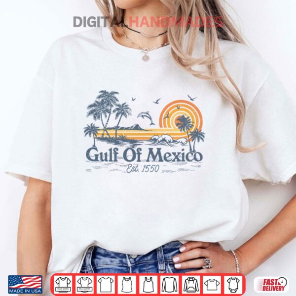 Gulf Of Mexico Est 1550 Tee Shirt 2