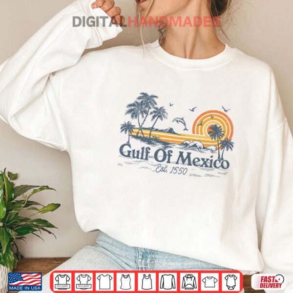 Gulf Of Mexico Est 1550 Tee Shirt 4