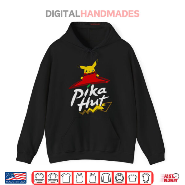 Hoodie Pika Hut Pikachu Pizza Hut Shirt