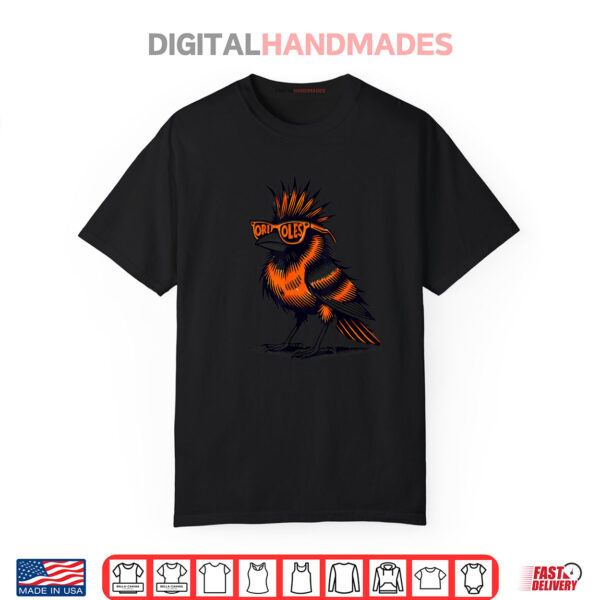 Oriole Bird Owners Oriole Lovers Orange Graphic Design Shirt