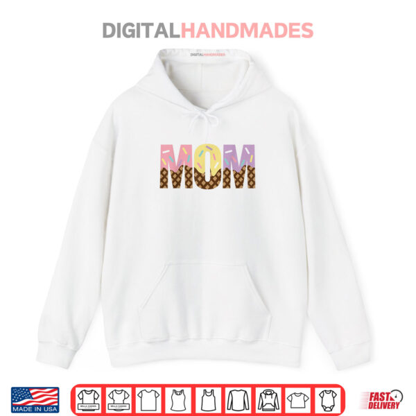 Hoodie Mom Of The Sweet One Ice Cream 1st First Family Mothers Day Shirt