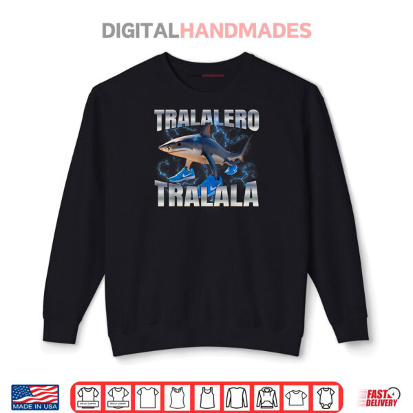 Sweatshirt Tralero Tralala Shark Shirt