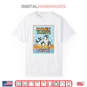 Looney Tariffs Political Injustice Funny Penguin Tariff Shirt