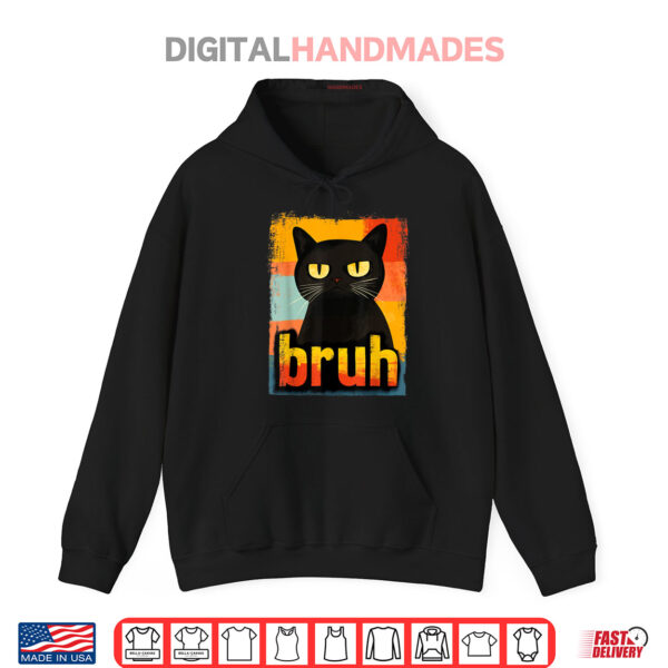 Hoodie Funny Cat Bruh Meme Shirt
