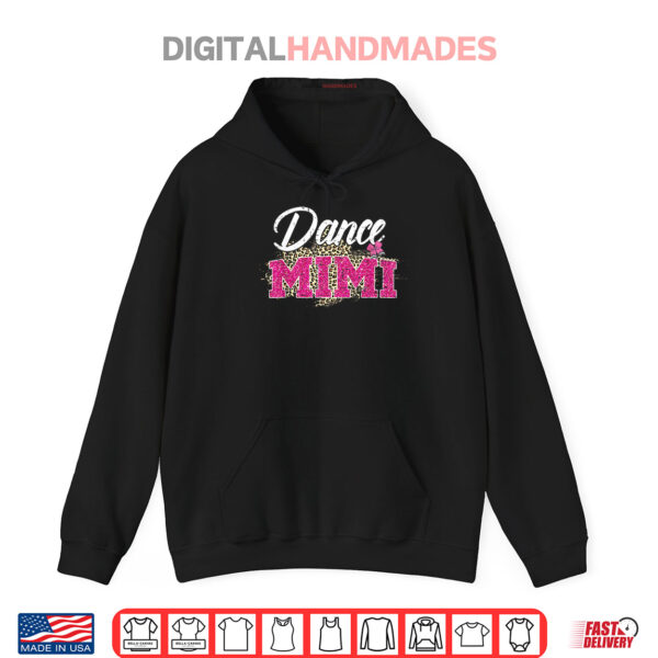 Dance Mimi Leopard Funny Dancing Mimi Mother's Day Shirt