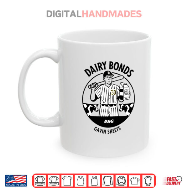 Mug Dairy Bonds Gavin Sheets Shirt