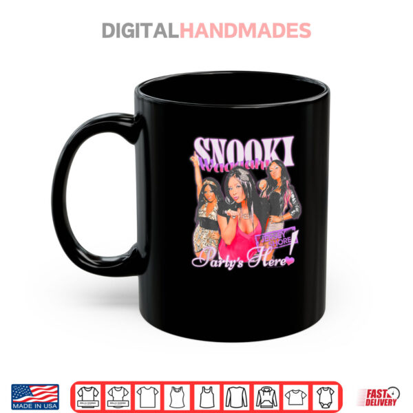 Mug Jersey Shore Partys Here Snooki Vintage Reality TV Show Shirt