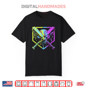Baseball Drip For Boys Ice Cream Drip Shirt