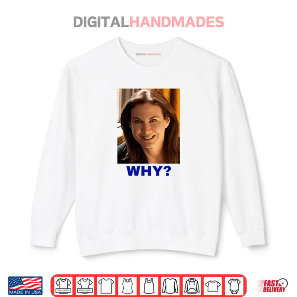 Sarah Sherman Why Shirt